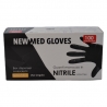 Med Consulting guanto nitrile monouso Med Black 100 pz