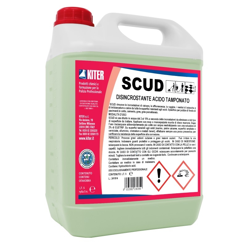 Kiter Scud Detergente Acido 5 Kg