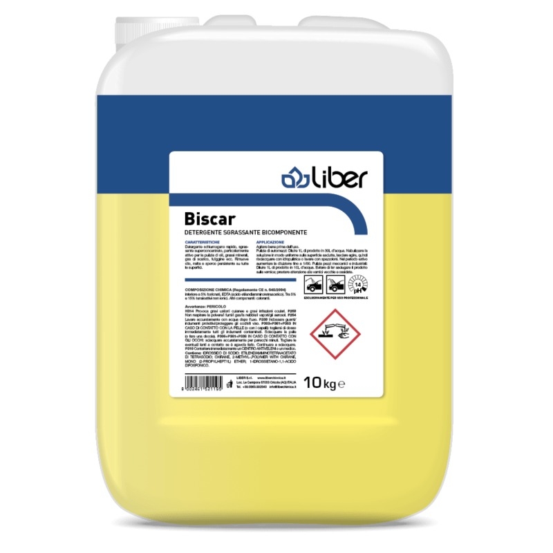 Liber Biscar Sgrassante Industriale 10 Kg