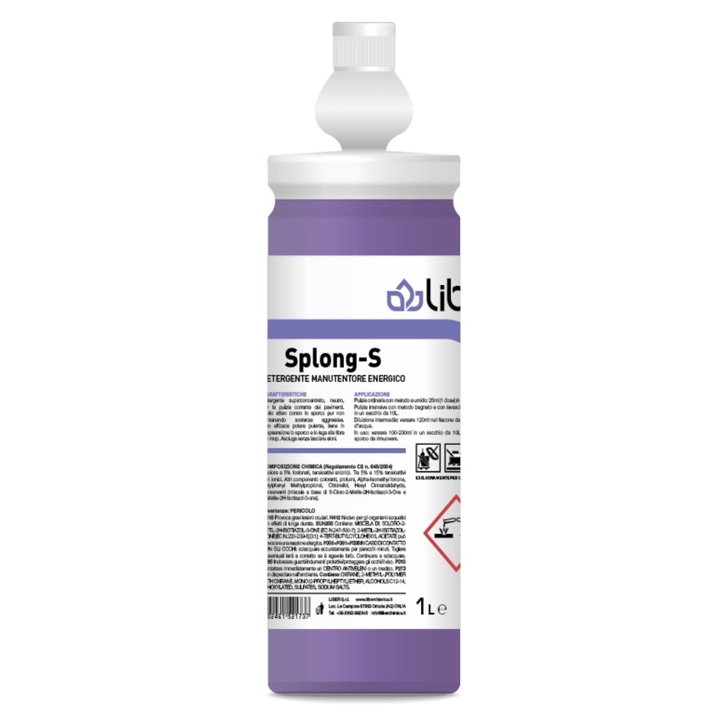 Liber Splong-S Detergente Pavimenti 1 L