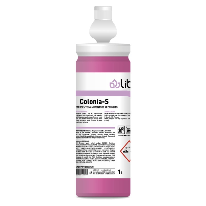 Liber Colonia-S detergente pavimenti 1 L