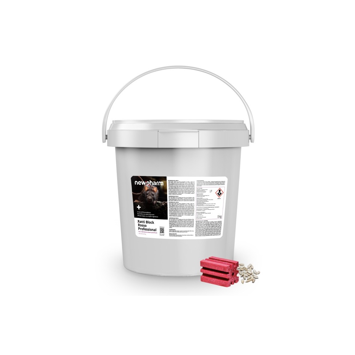Newpharm Rattì Block Rosso Professional 5 Kg