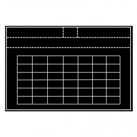 Ricambio Compatibile Piastre Collanti per Lampade Cattura Insetti 299×450mm 6 pz