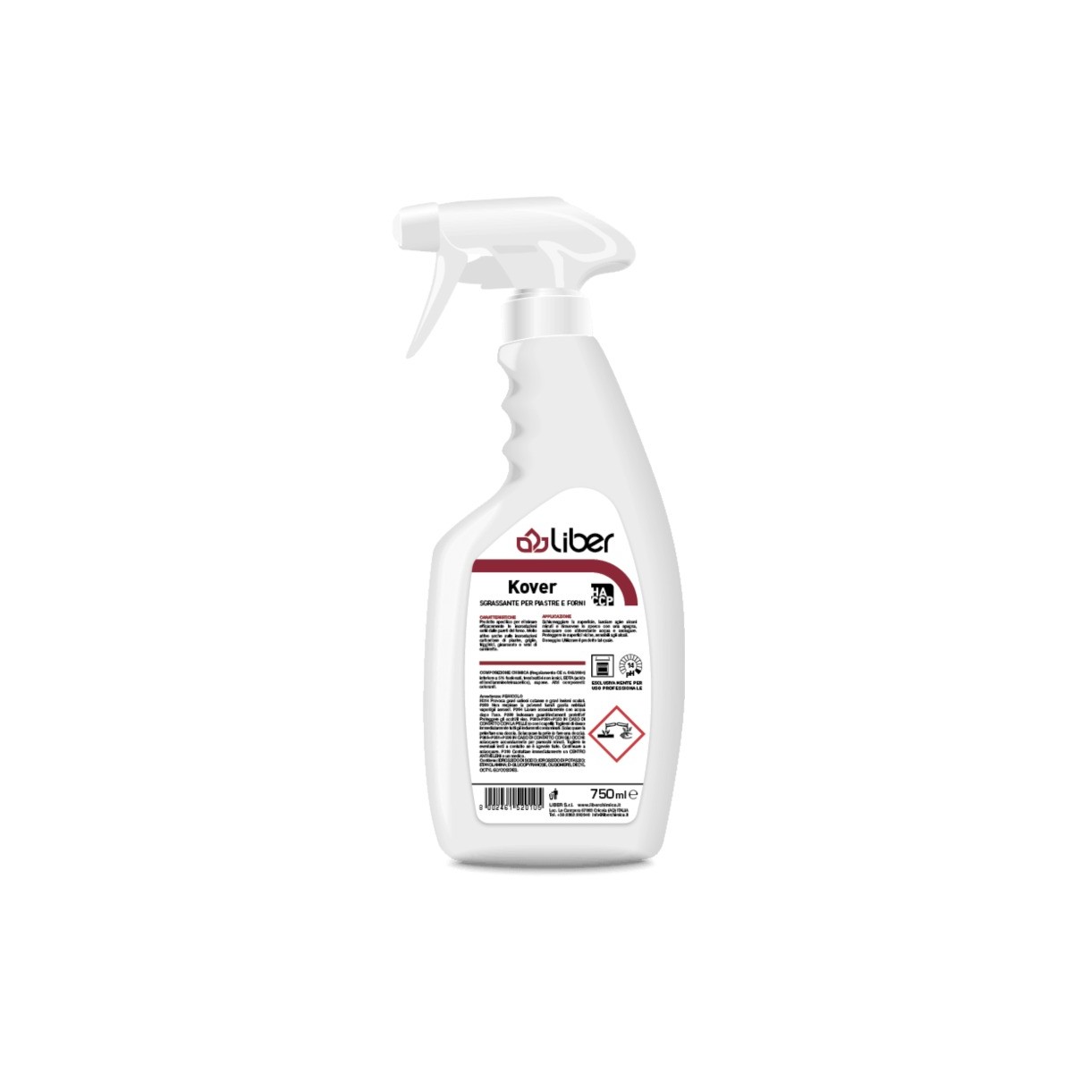 Liber Kover Forni E Griglie 750 mL