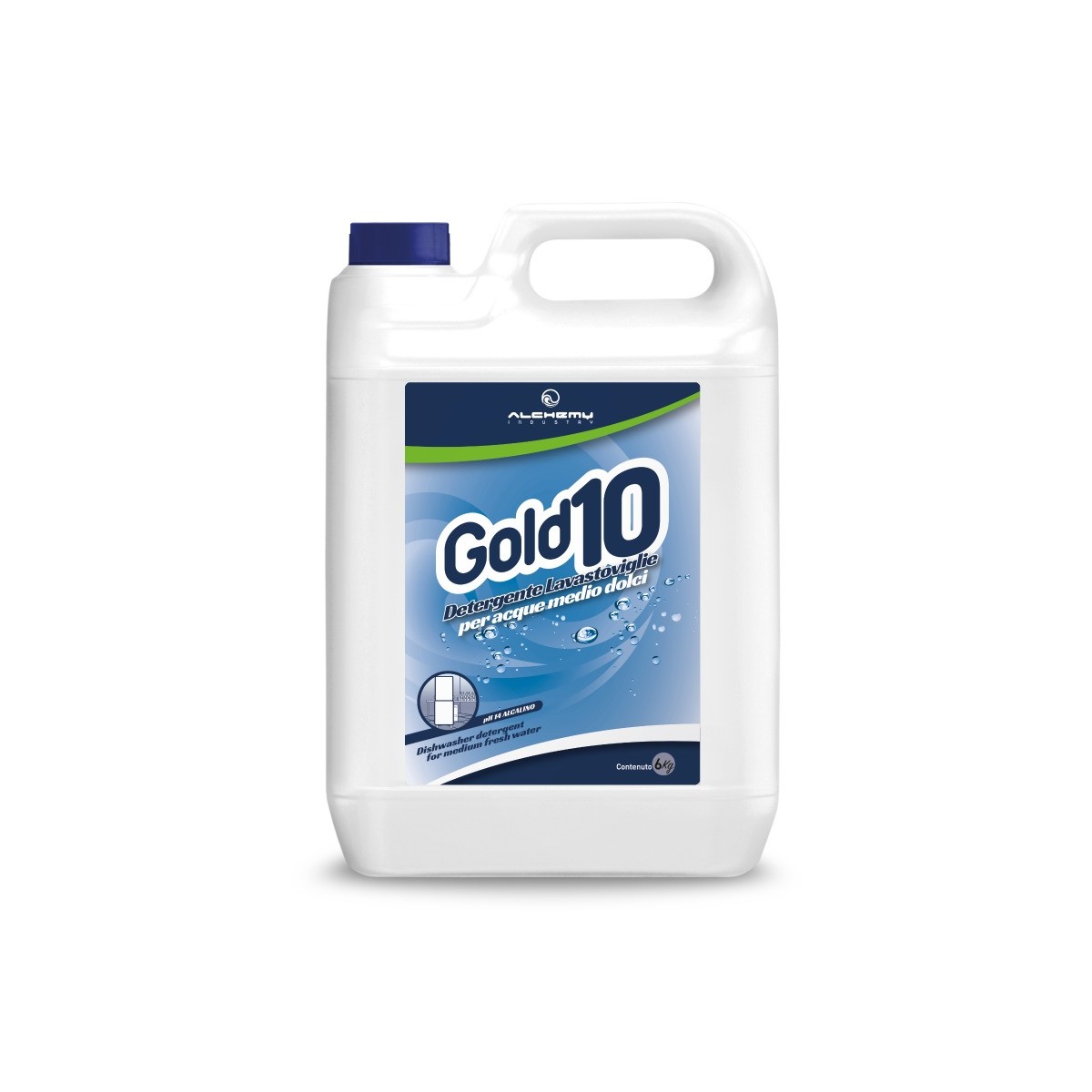 Alchemy Industry Gold 10 Detergente Lavastoviglie 6 L