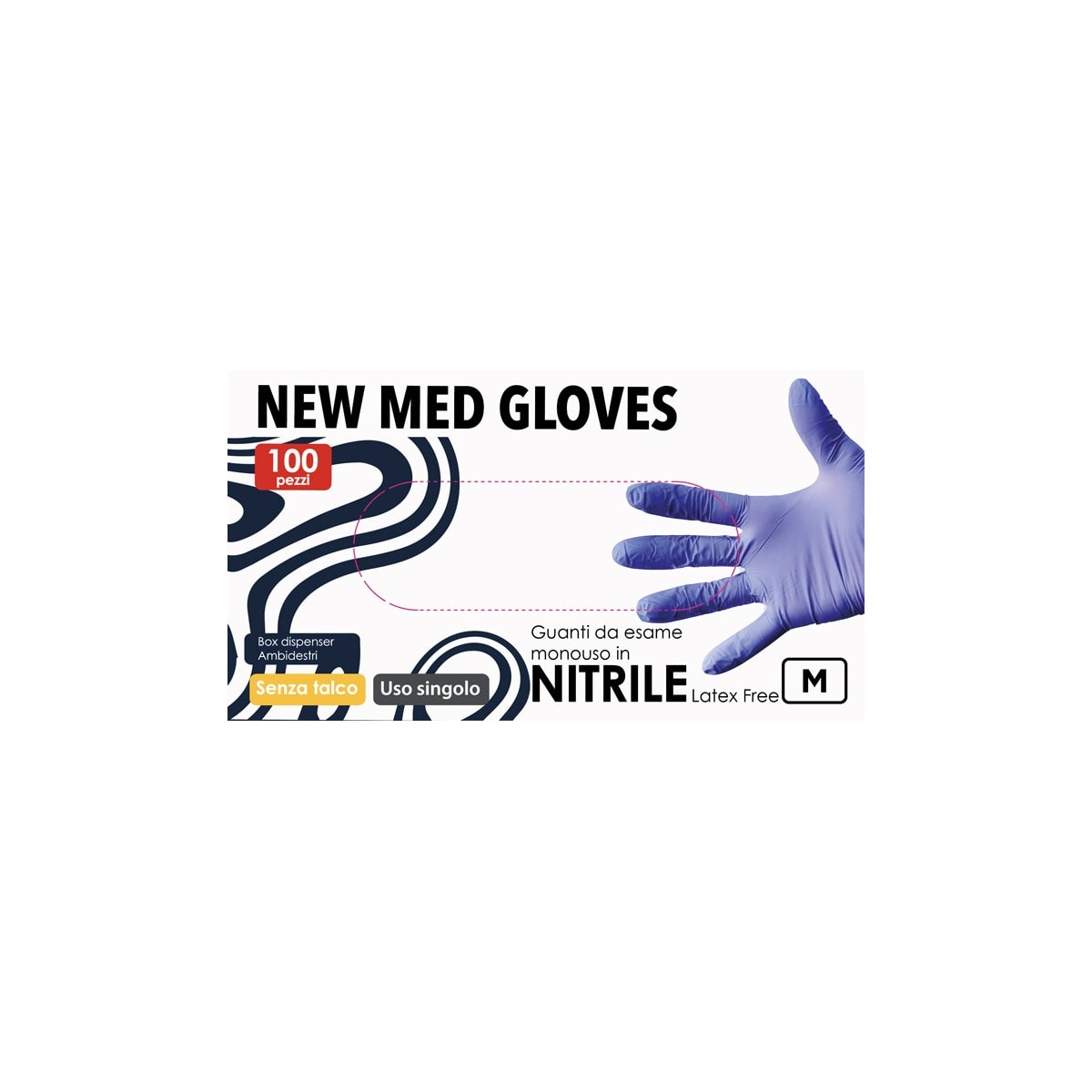 Med Consulting Guanti monouso Extra Nitrile 100 pz