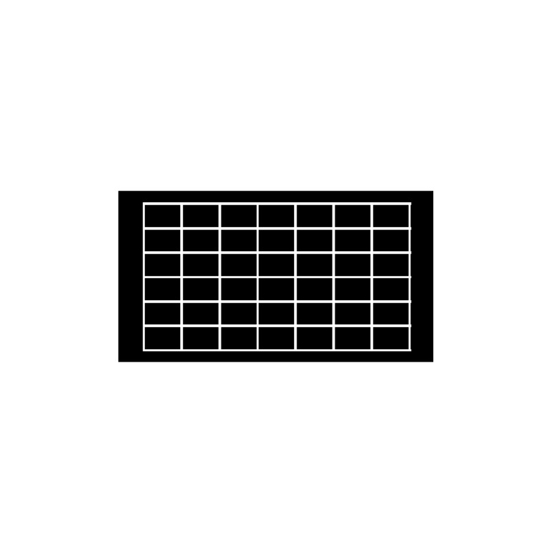 Ricambio Compatibile Bifaccia Piastre Collanti per Lampade Cattura Insetti 325x450 mm 12 pz