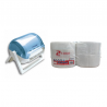 Kit Lucart Portarotolo Carenato + HS1000 bobina di carta industriale