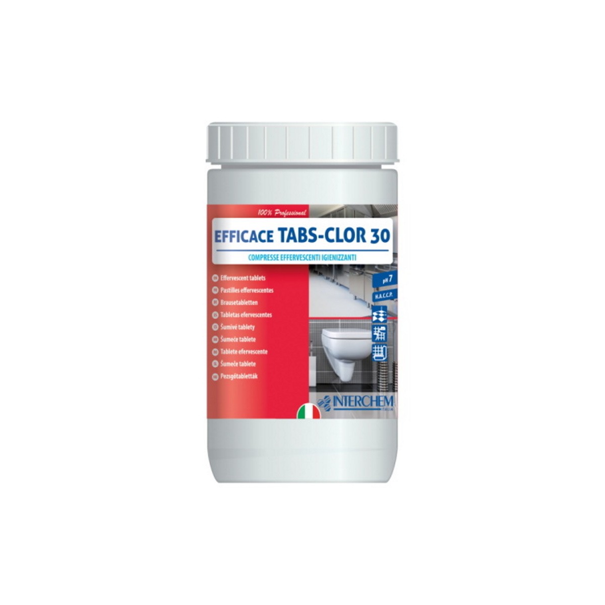 Interchem Efficace Tabs-Clor 30 300 pz