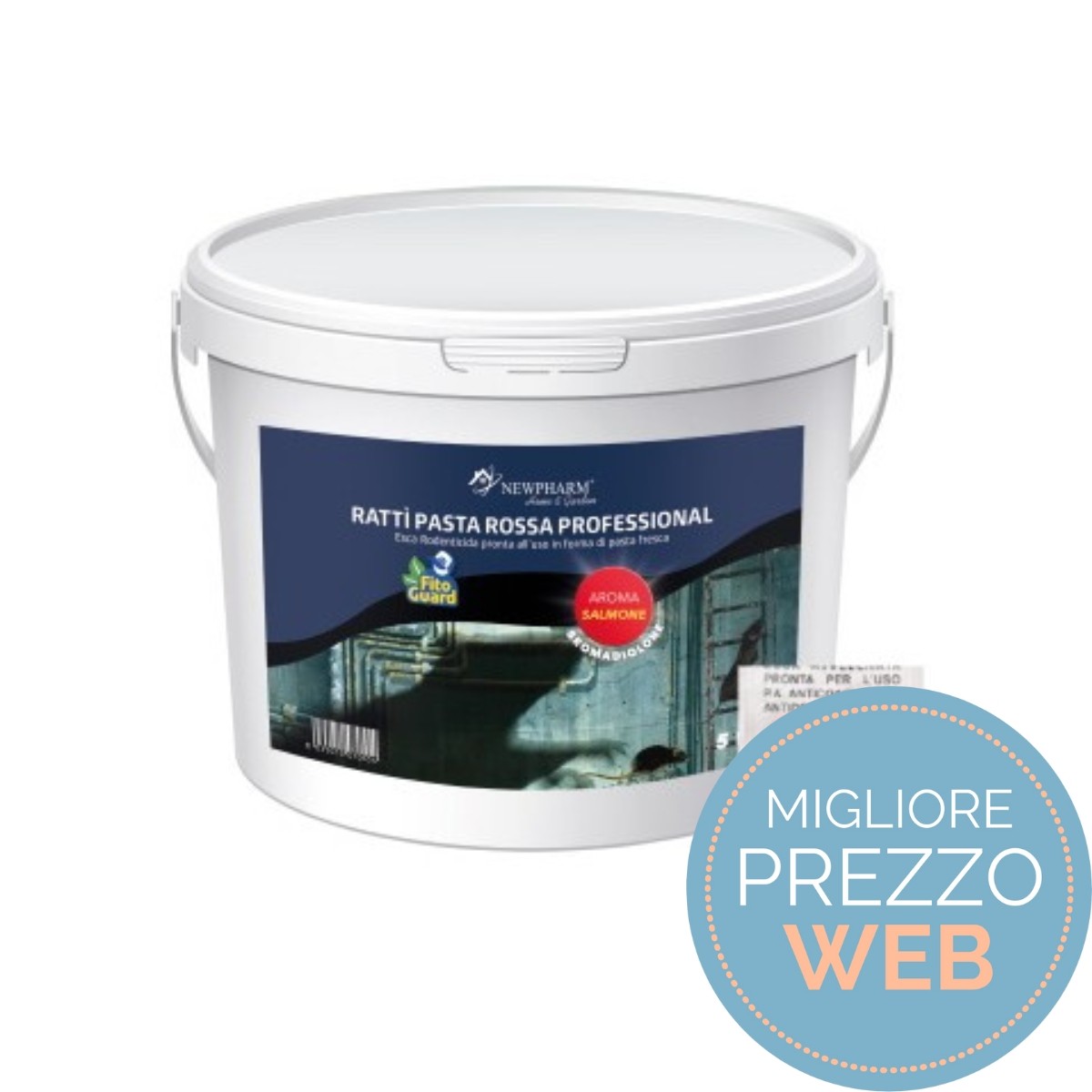 Newpharm Rattì Pasta Rossa Professional 5 Kg