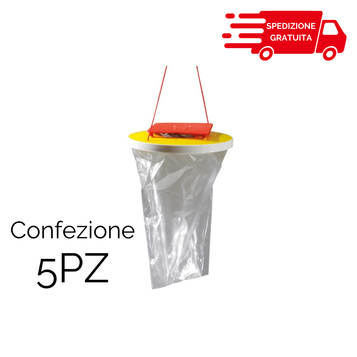 Bleu Line Red Top Mosche 5 pz