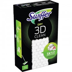 Swiffer 3D Dry Panni 14 pz