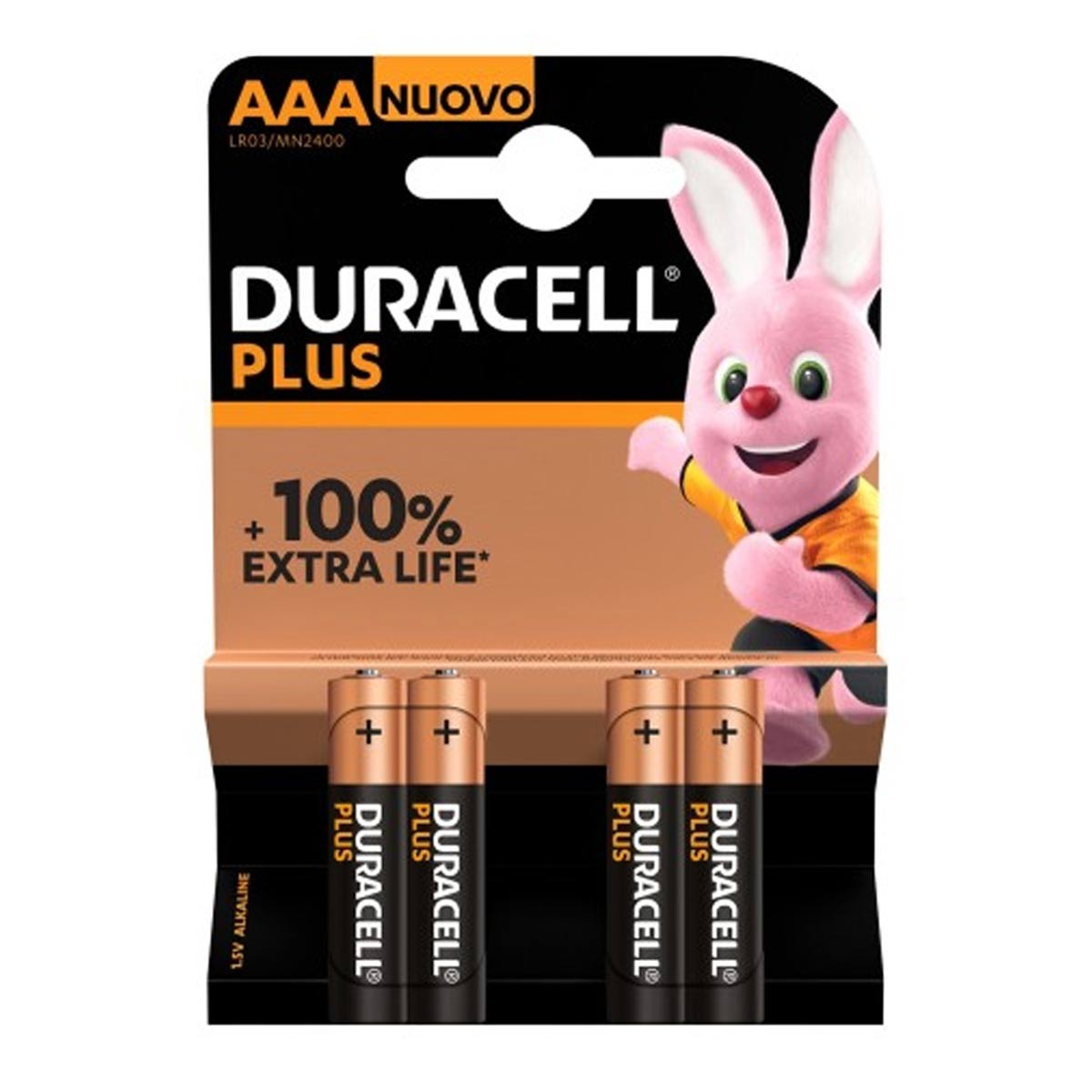 Duracell Plus 100 Pile Ministilo AAA