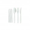 Kit Posate Tris Bio con Tovagliolo