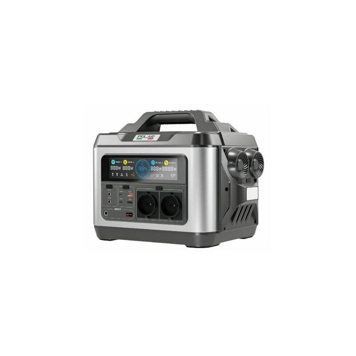 Polar M1200L Generatore Power Station a batteria 1200W