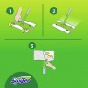 Swiffer Floor starter Kit - Scopa 8 panni cattura polvere