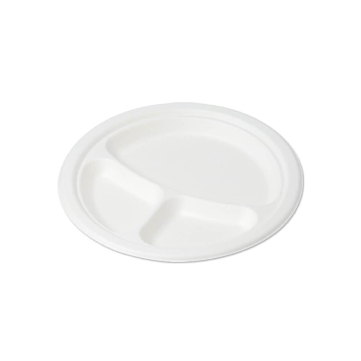 Piatto 3 Scomparti Regular Bio 100 pz