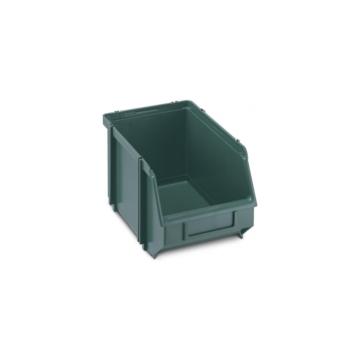 Cenigomma Contenitore Portaminuteria H 12,9 x L 14,7 x P 23,4 cm Verde