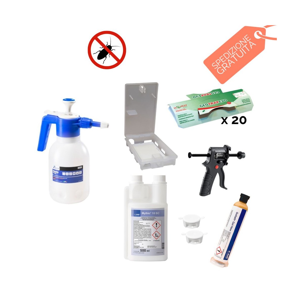 Kit Mai Più Blatte MIX