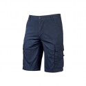 U-Power Summer Bermuda da Lavoro in Cotone Tg. 3XL Blu