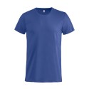 Clique Basic-T T-Shirt Cotone Tg. L Cobalto