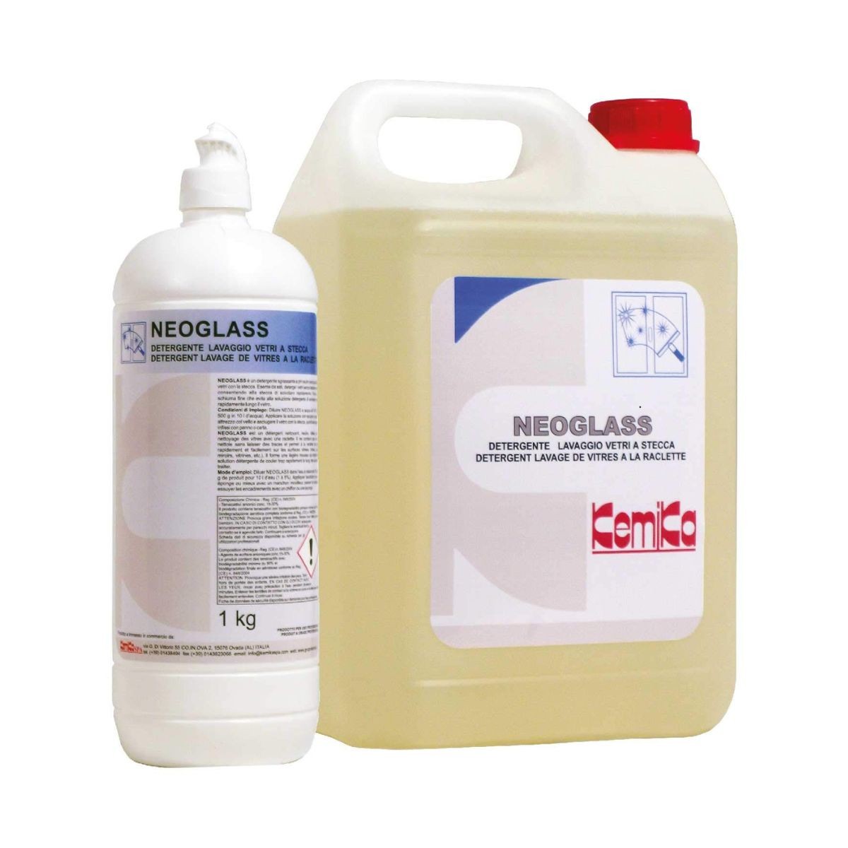 Kemika Neoglass Detergente Vetri
