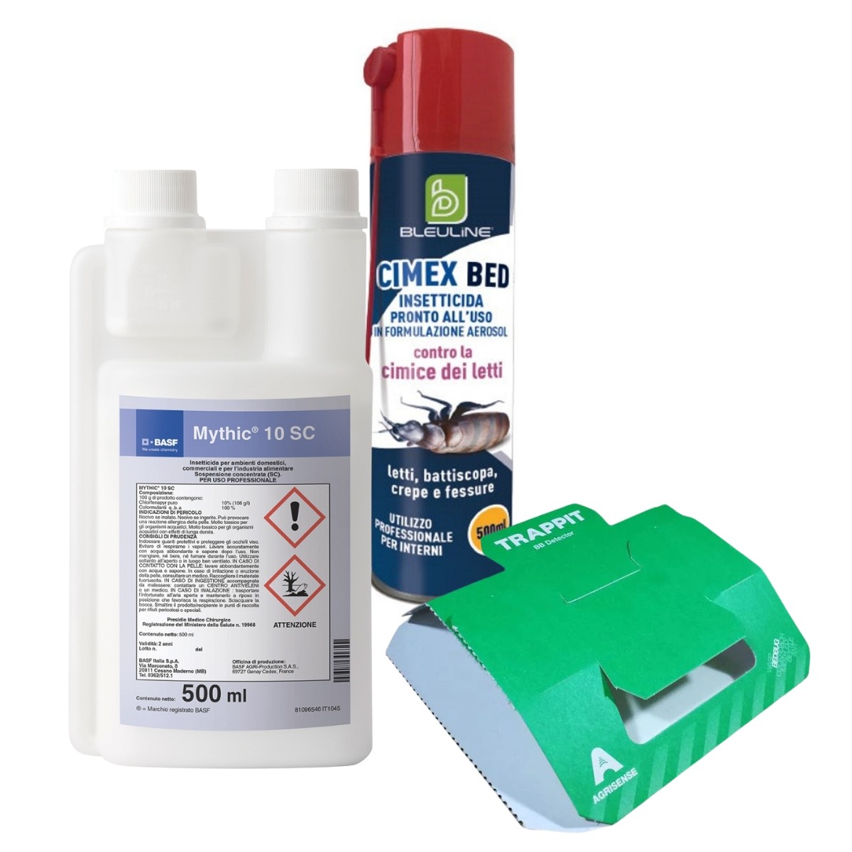 Kit Cimici del Letto Cimex Bed + Mythic + Trappola BB