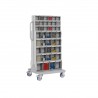 Famepla Carrello Porta Minuteria Unibox 84 Contenitori