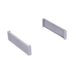 Famepla Coppia Zoccoli per Armadio Spogliatoio 40x500x120 mm