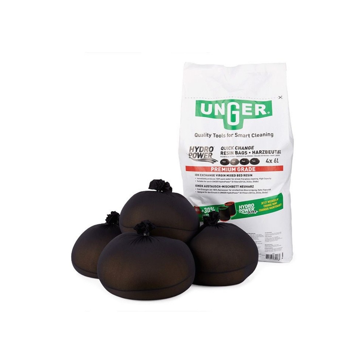 Unger Sacchetti di Resina QuickChange Sacco 4 pz