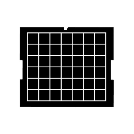 Ricambio Compatibile Piastre Collanti per Lampade Cattura Insetti 380x450mm 6 pz