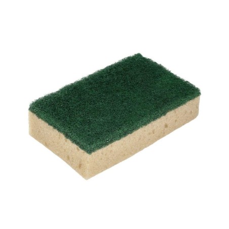 Spugnette Abrasive Verde/Tabacco 12 pz